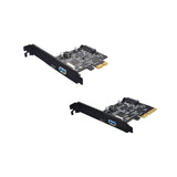 Maxbell Pci-e to USB 3.1 Gen2 10 Gbps Type C Expansion Card for Computer PC 1X