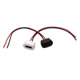 Maxbell Type C Connector Jack Female USB Female Chassis C Connector Replaces Durable White