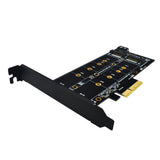 Maxbell PCI E 4x to M.2 Adapter Card Durable PCI E 1x PCI E 4x PCIe M.2 Adapter Card