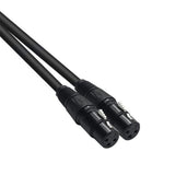 Maxbell Dual XLR 3Pin Female to RJ45 Adapter Cable 0.5M Long Replacement Audio Cable