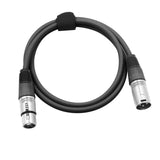 Maxbell XLR Male to Female Audio Cable 3Pin Balanced Microphone Cord Durable Premium