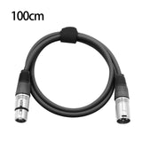 Maxbell XLR Male to Female Audio Cable 3Pin Balanced Microphone Cord Durable Premium