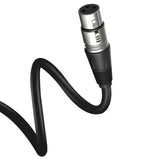Maxbell XLR Male to Female Audio Cable 3Pin Balanced Microphone Cord Durable Premium