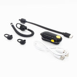 Maxbell Two Way Radio with Earpiece Walkie Talkie for Hair Salon Workers Supermarket