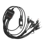 Maxbell 8 in 1 Programming Cable Replacement Handheld Radios for GP88S GP2000 GP3688