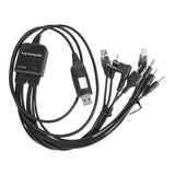 Maxbell 8 in 1 Programming Cable Replacement Handheld Radios for GP88S GP2000 GP3688
