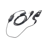 Maxbell Dual PTT Switch Earpiece Earphone with Mic Portable for UV-82 UV-82HP GT-5TP