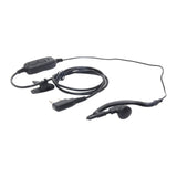 Maxbell Dual PTT Switch Earpiece Earphone with Mic Portable for UV-82 UV-82HP GT-5TP