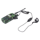 Maxbell Dual PTT Switch Earpiece Earphone with Mic Portable for UV-82 UV-82HP GT-5TP