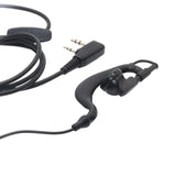 Maxbell Dual PTT Switch Earpiece Earphone with Mic Portable for UV-82 UV-82HP GT-5TP