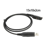 Maxbell USB Programming Cable Replacements Flexible for GP328 Plus Efficient Durable
