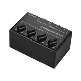 Maxbell Mini Audio Mixer Portable Passive Mixer for Live and Studio CD Player Tablet