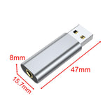 Maxbell USB to 3.5mm Audio Jack Adapter External Sound Card for Headsets Desktops PC