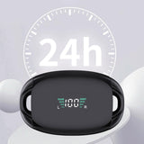 Maxbell Ear Clip Headphones Touch Control Mini Clip on Earphones for Workout Outdoor Black