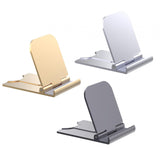 Maxbell Cell Phone Stand Adjustable Metal Desktop Cell Phone Holder Desk Accessories Aureate