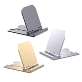 Maxbell Cell Phone Stand Adjustable Metal Desktop Cell Phone Holder Desk Accessories Aureate
