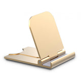 Maxbell Cell Phone Stand Adjustable Metal Desktop Cell Phone Holder Desk Accessories Aureate