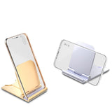 Maxbell Cell Phone Stand Adjustable Metal Desktop Cell Phone Holder Desk Accessories Aureate