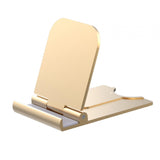 Maxbell Cell Phone Stand Adjustable Metal Desktop Cell Phone Holder Desk Accessories Aureate
