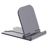 Maxbell Cell Phone Stand Adjustable Metal Desktop Cell Phone Holder Desk Accessories Black