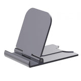 Maxbell Cell Phone Stand Adjustable Metal Desktop Cell Phone Holder Desk Accessories Black