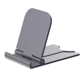 Maxbell Cell Phone Stand Adjustable Metal Desktop Cell Phone Holder Desk Accessories Black