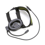 Maxbell Radio Headset Portable Noise Canceling Headset for Accessories Replace Parts black