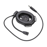 Maxbell Radio Headset Portable Noise Canceling Headset for Accessories Replace Parts black