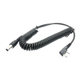 Maxbell Coil Cord Cable 2 Pin to 5 Pin Replacements Easily Install Practical Adapter