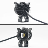 Maxbell Motorcycle Fog Light Universal Owl Shape Work Light for Motorbikes ATV Bike