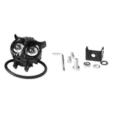 Maxbell Motorcycle Fog Light Universal Owl Shape Work Light for Motorbikes ATV Bike