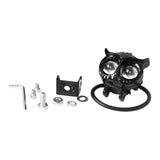 Maxbell Motorcycle Fog Light Universal Owl Shape Work Light for Motorbikes ATV Bike