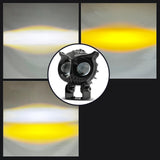 Maxbell Motorcycle Fog Light Universal Owl Shape Work Light for Motorbikes ATV Bike