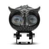 Maxbell Motorcycle Fog Light Universal Owl Shape Work Light for Motorbikes ATV Bike
