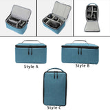 Maxbell Camera Bag Anti Shock Soft Padded Storage Bag for DSLR Digital Camera Lenses Style A