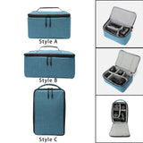Maxbell Camera Bag Anti Shock Soft Padded Storage Bag for DSLR Digital Camera Lenses Style A