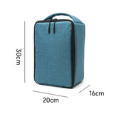 Maxbell Camera Bag Anti Shock Soft Padded Storage Bag for DSLR Digital Camera Lenses Style C