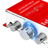 Maxbell Mini Audio Amplifier Compact Portable for Home Audio System Car Audio TV