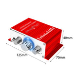 Maxbell Mini Audio Amplifier Compact Portable for Home Audio System Car Audio TV