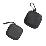 Maxbell Earbud Case Holder Small Earphone Carrying Case for Earbud Camera Chips Keys Dark Grey