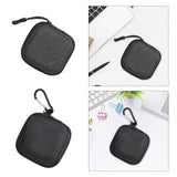 Maxbell Earbud Case Holder Small Earphone Carrying Case for Earbud Camera Chips Keys Dark Grey