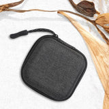 Maxbell Earbud Case Holder Small Earphone Carrying Case for Earbud Camera Chips Keys Dark Grey