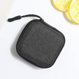 Maxbell Earbud Case Holder Small Earphone Carrying Case for Earbud Camera Chips Keys Dark Grey