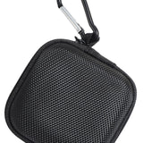 Maxbell Earbud Case Holder Small Earphone Carrying Case for Earbud Camera Chips Keys Black