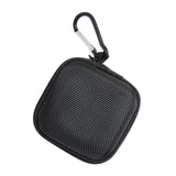 Maxbell Earbud Case Holder Small Earphone Carrying Case for Earbud Camera Chips Keys Black
