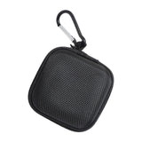 Maxbell Earbud Case Holder Small Earphone Carrying Case for Earbud Camera Chips Keys Black