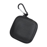 Maxbell Earbud Case Holder Small Earphone Carrying Case for Earbud Camera Chips Keys Black