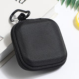 Maxbell Earbud Case Holder Small Earphone Carrying Case for Earbud Camera Chips Keys Black