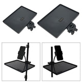 Maxbell Microphone Stand Tray Sound Card Tray for Recording Live Performance medium