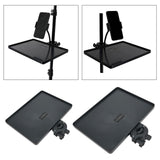 Maxbell Microphone Stand Tray Sound Card Tray for Recording Live Performance medium